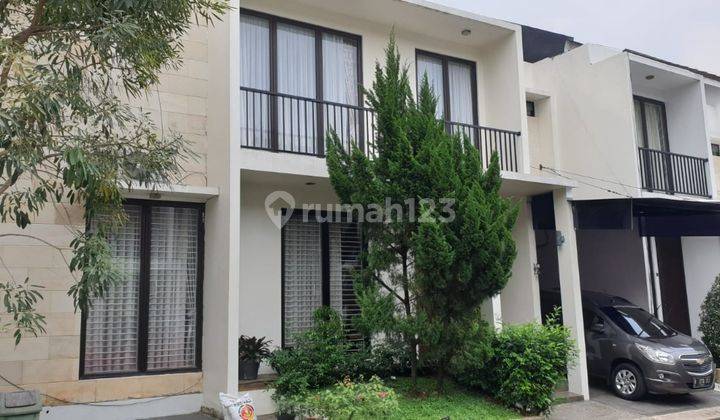 Rumah Semi Furnish Cluster Pondok Ranji Bintaro Dekat Stasiun 1