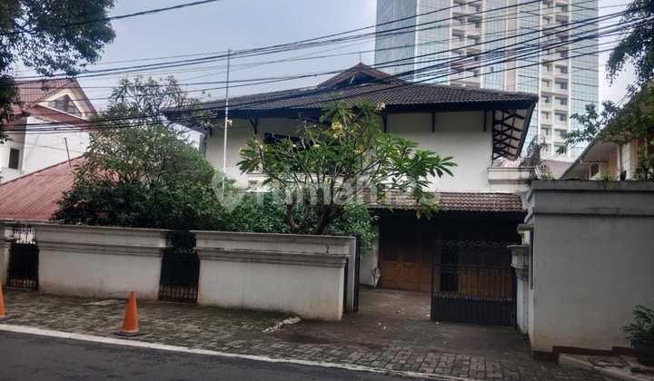 Rumah di Kebayoran Baru Sungai Sambas Melawai Jaksel Lokasi Elit