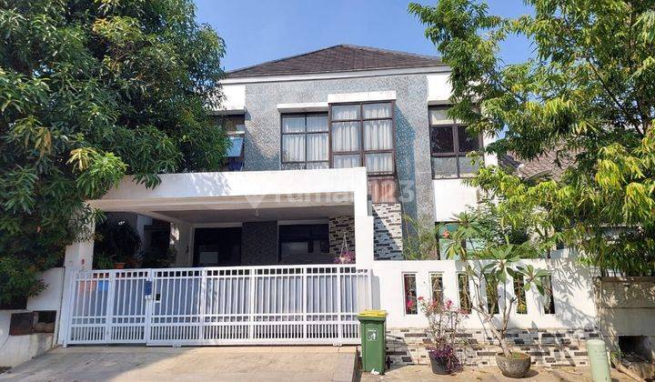 Rumah di Kencana Loka BSD City dekat Stasiun dan Tol bebas banjir 1
