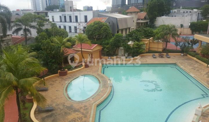 Apartemen Luas 127 M² - Fully Furnished, View Kota,Kusuma Chandra Apartment - Scbd Senayan