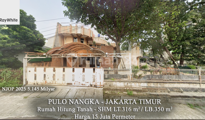 For Sale Murah Dibawah NJOP Rumah Pulo Nangka Kayu Putih Jakarta Timur