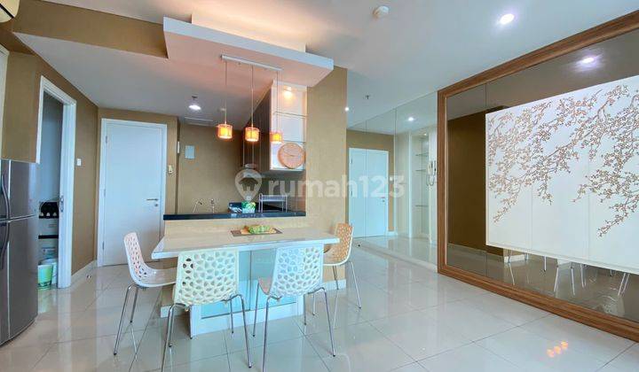 Sewa 2kamar Furnish Bagus Lantai Rendah Apartemen Central Park 2