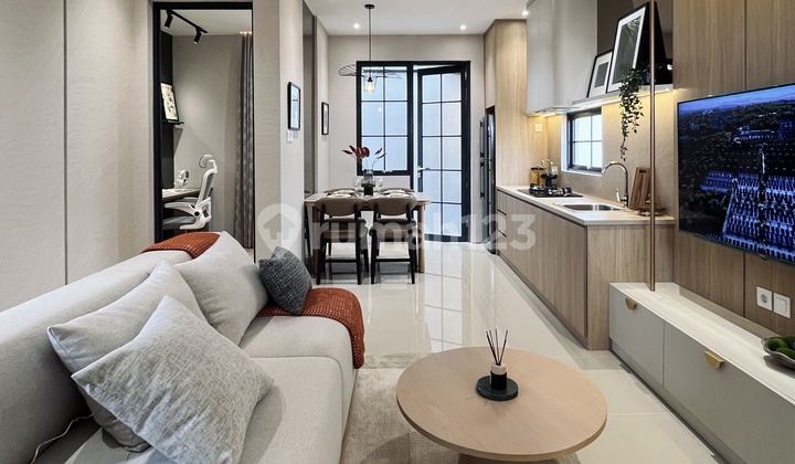 KPR DP 0% ccl 6jt Rumah Ala EROPA, Stasiun Cisauk ada Ciputra, AEON BSD TOLL dktnya