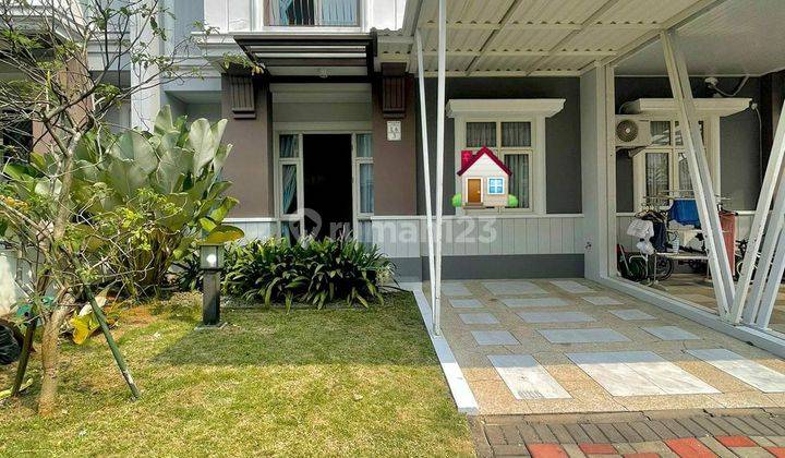 Rumah 2 Lantai Bagus Semi Furnished HGB di Visana The Savia Park Bsd, Tangerang 1