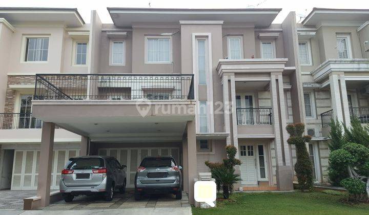 Rumah 3 Lantai Manis, Furnish Onyx, Alam Sutera Tangerang Strategis 1