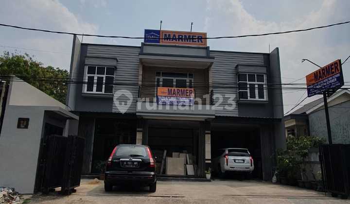 Ruko Gudang Showroom Jalan Raya BSD, Land 342 M² Large [Lot Split], Profit-Guaranteed Venture, Suitable for Workshop, Interior Business, Indomaret, Restaurant.