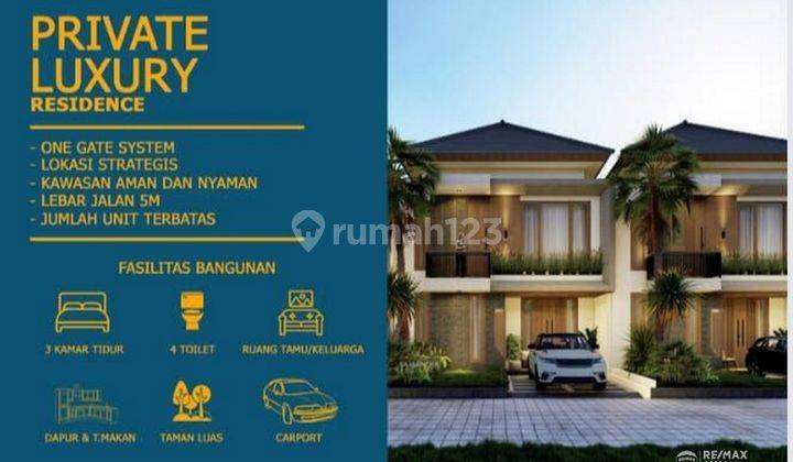 Rumah Indent Minimalis 2 Lantai Dijual, area Denpasar Barat 2