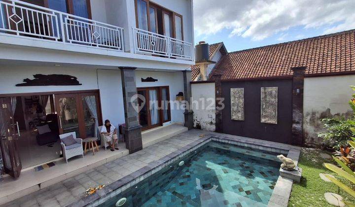 Semi Villa House with Private Pool for Sale, Renon area 1