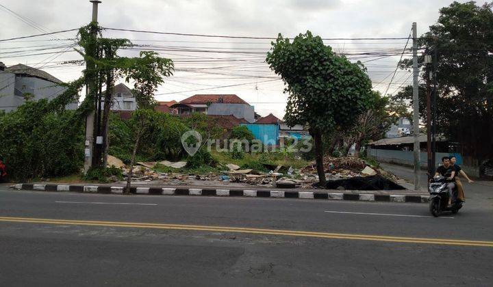 Tanah Bagus 12.56 are Pinggir Jalan Dijual, area Denpasar Barat 1