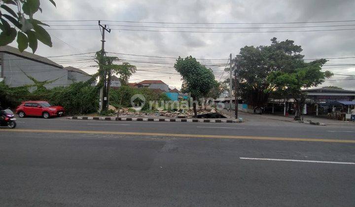 Tanah Bagus 12.56 are Pinggir Jalan Dijual, area Denpasar Barat 2