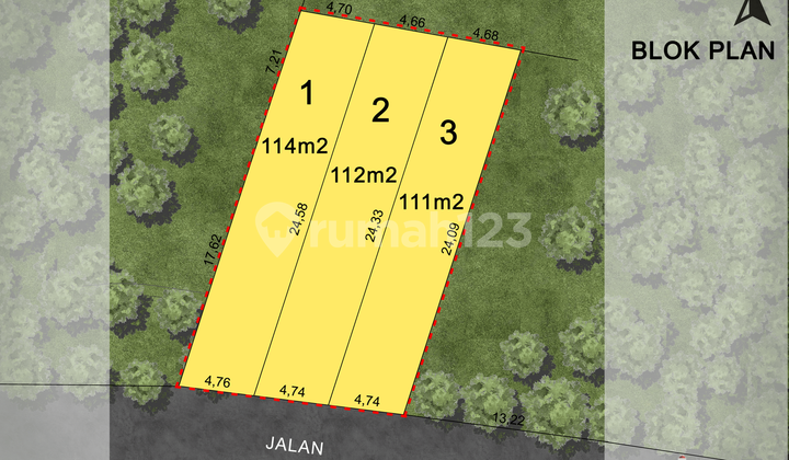 Rumah Indent 3 Kamar Tidur Dijual, di Denpasar Barat 2