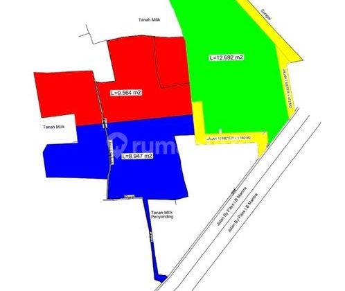 Commercial Land 4 Are For Sale, Gianyar Area 2