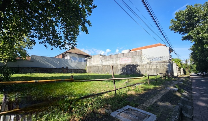 Tanah 5,8 Are Dekat Taman Kota Dijual, di Renon, Denpasar Area