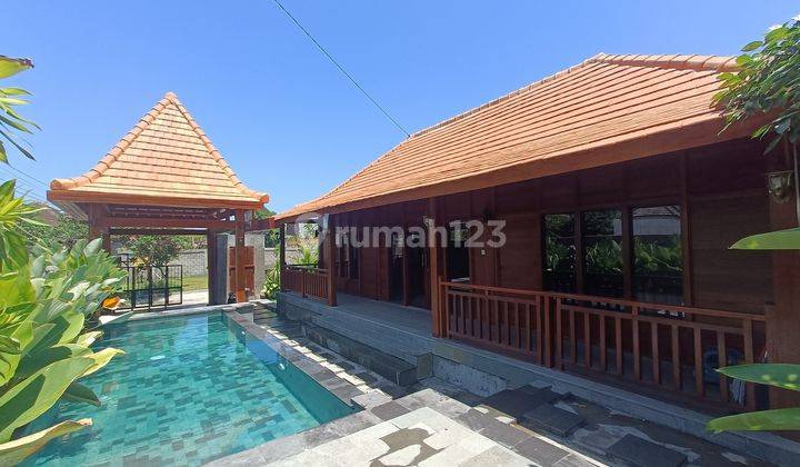 Villa Joglo Beautiful For Rent, Area Denpasar Timur 1