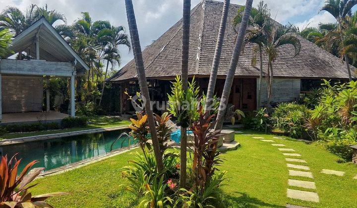 Villa Disewakan Konsep Eco Friendly Dan Open Air, Area Umalas 2