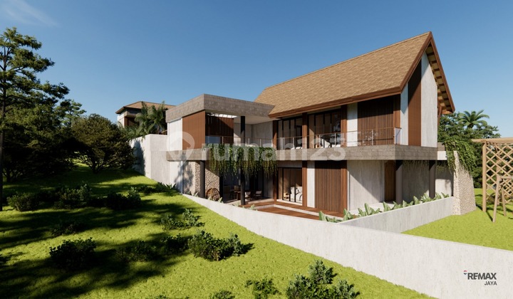 Modern Tropical Villa for Long Term Lease for 25 Years, in Pererenan Area