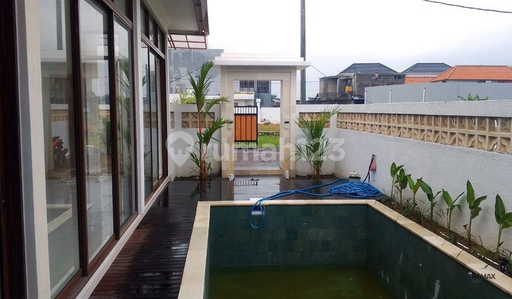 Villa baru non furnished lokasi strategis disewakan, Canggu area 1