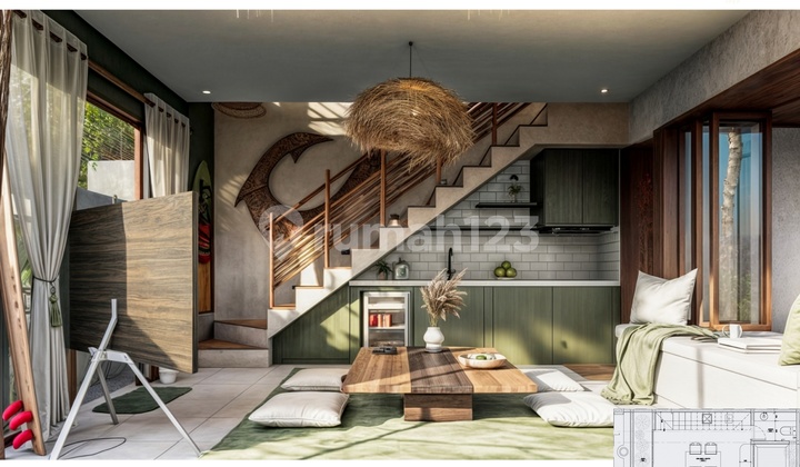 Villa Complex 5 Units for Sale, Kemenuh-Ubud Area.