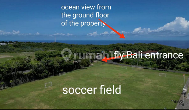 Tanah Premium 6 Are View Laut Dijual, di Area Melasti Ungasan