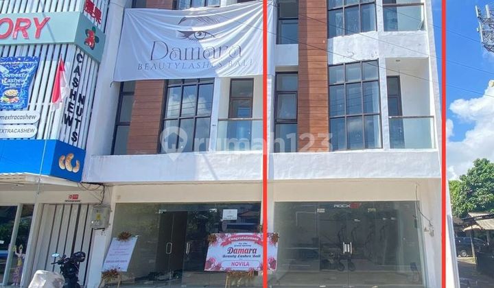 For Rent: Strategic 3-Story Shop House on Main Road in Jimbaran