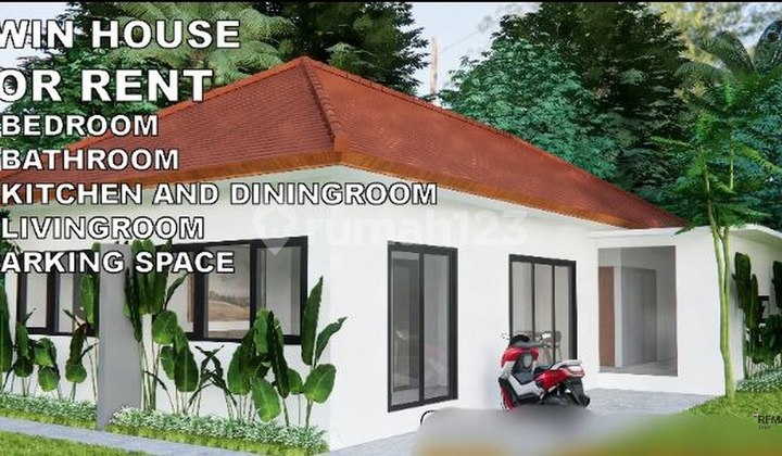 Minimalist House 2 Units for Rent, in Gunung Guntur North Kuta Area