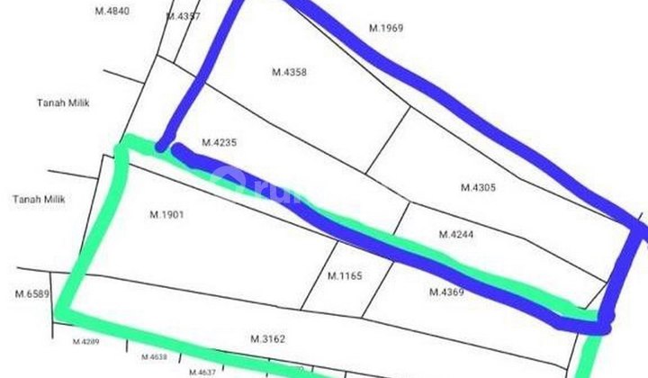 Land 100 Ares for Rent, Beachside Location, Kediri, Tabanan Area