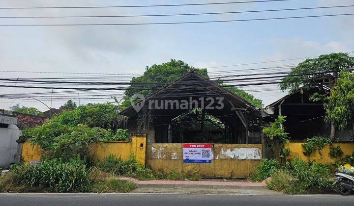 Tanah 7.2 are bonus bangunan non permanen Disewakan, di Gianyar 1