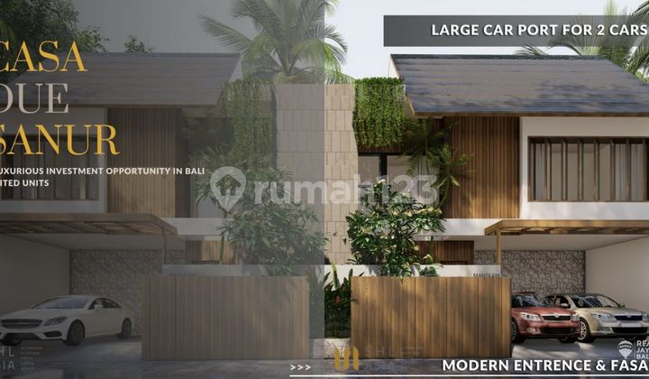 Rumah Villa Indent Dijual Berlokasi di Denpasar Selatan 1