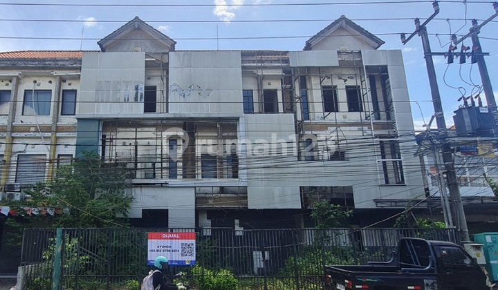 Bangunan Ruko 3 Lantai Dijual, di Bypass Sanur Denpasar Area