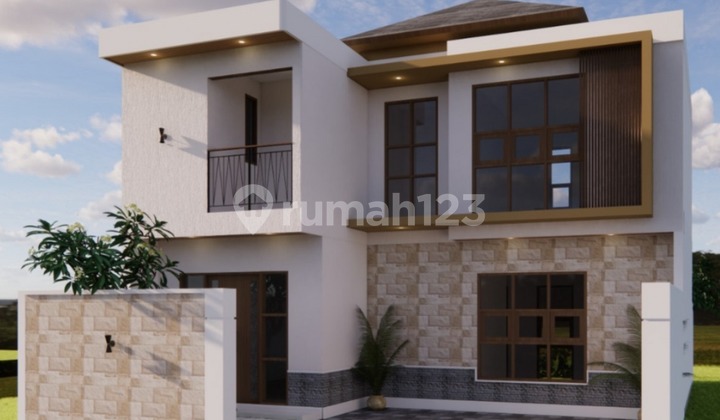 Rumah Baru Konsep Modern Dijual, di Sidakarya, Denpasar Selatan Area