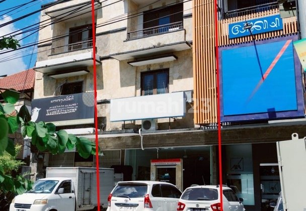 3-Story Shop House for Sale Standing by Main Road, Renon Area