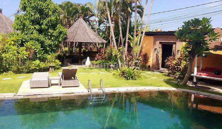 Villa Disewakan Konsep Eco Friendly Dan Open Air, Area Umalas 1