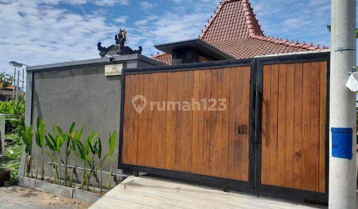 Villa Baru Type Joglo Full Furnished Disewakan, Area Kerobokan 1