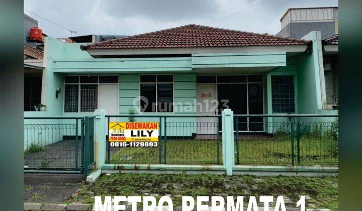 Disewakan Rumah di Metro Permata 1