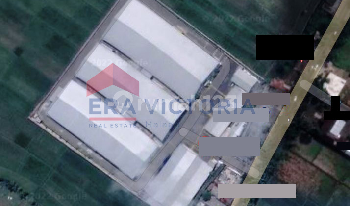 Gudang Siap Pakai di Pinggir Jalan Raya Kepanjen Kawasan Industri 4