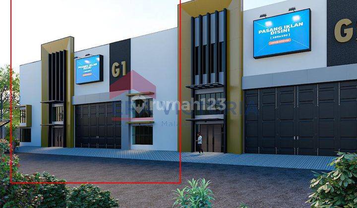 Kompleks Pergudangan Luas 800an Meter Persegi di Madyopuro 2