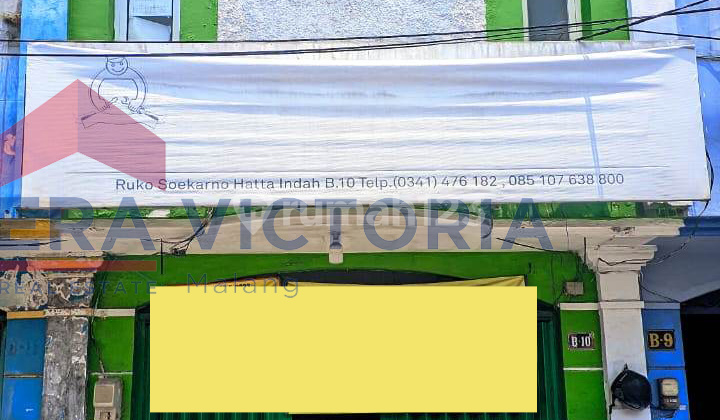 Ruko Dijual Dekat Soekarno Hatta Lokasi Bagus Pertokoan Kota Malang 