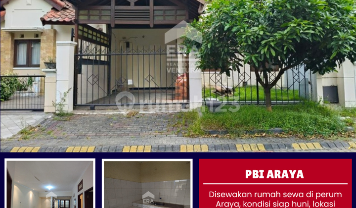 Disewakan rumah di perum Araya dekat BINUS, kondisi siap huni