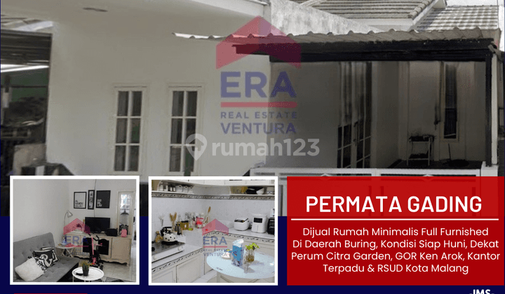 Rumah Minimalis Full Furnished Di Daerah Buring 1