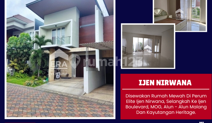 Disewakan Rumah Mewah Di Perum Elite Ijen Nirwana 1