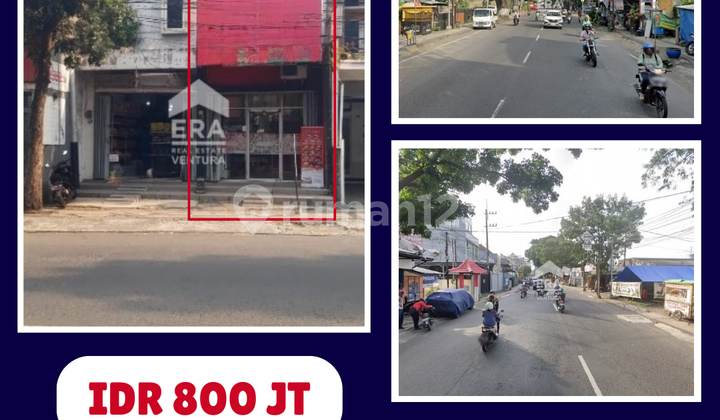Dijual Ruko 2 Lantai Lokasi Strategis Nol Jalan LA Sucipto