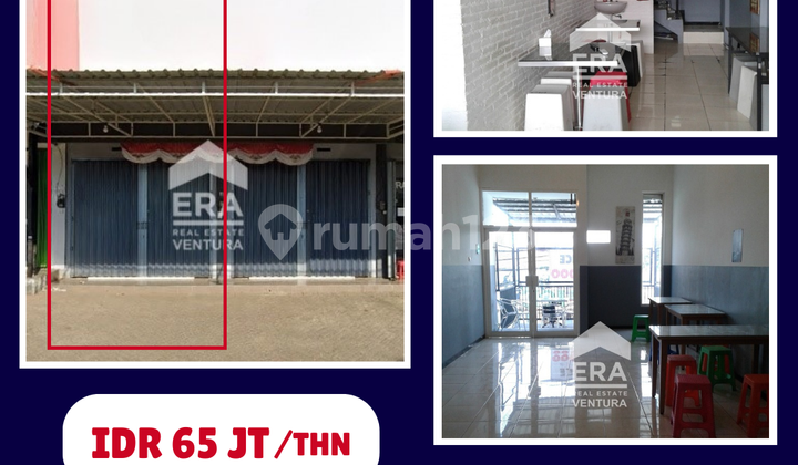 For Rent: Shop House in Galunggung, Next to Indomaret, Near University of Malang