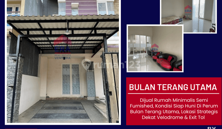 Rumah Minimalis Semi Furnished, Siap Huni Di Perum BTU 1