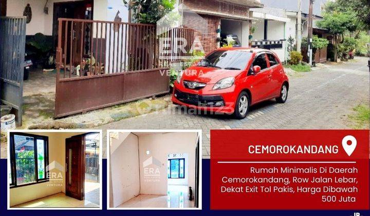 Rumah Di Cemorokandang Dekat Exit Tol Pakis, Harga Dibawah 500 Jt 1