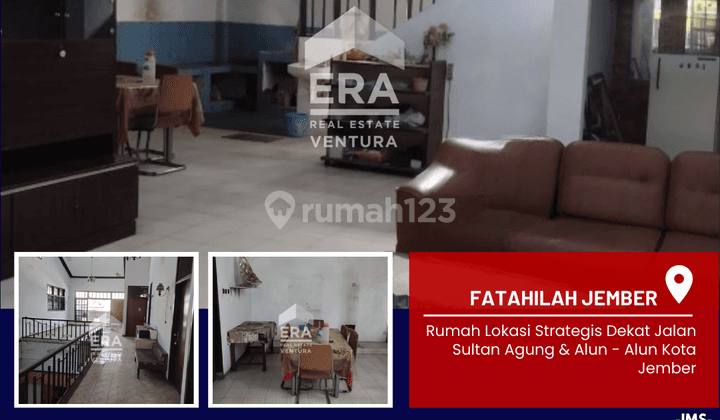 Rumah Dijual Lokasi Strategis Di Tengah Kota Jember