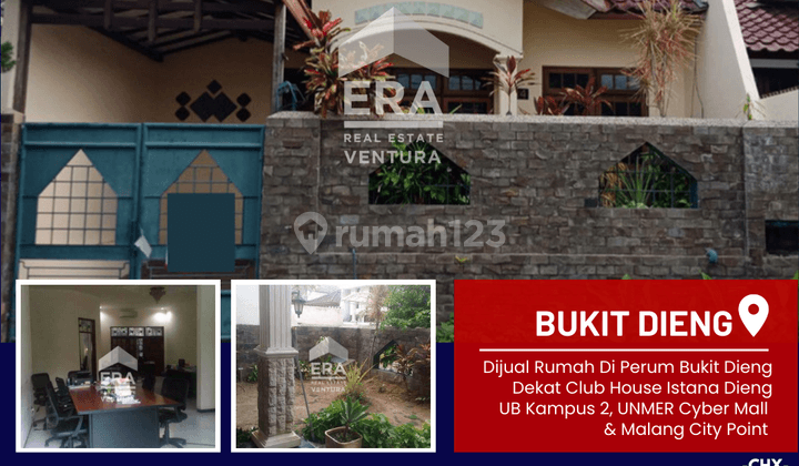 Dijual Rumah Di Perum Bukit Dieng, Dekat Club House Istana Dieng 1