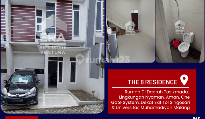 Rumah Di Perum The 8 Residence Tasikmadu, Kondisi Siap Huni 1