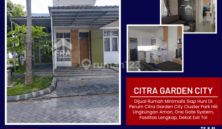 Dijual Rumah Baru Desain Minimalis Di Citra Garden City Malang 1