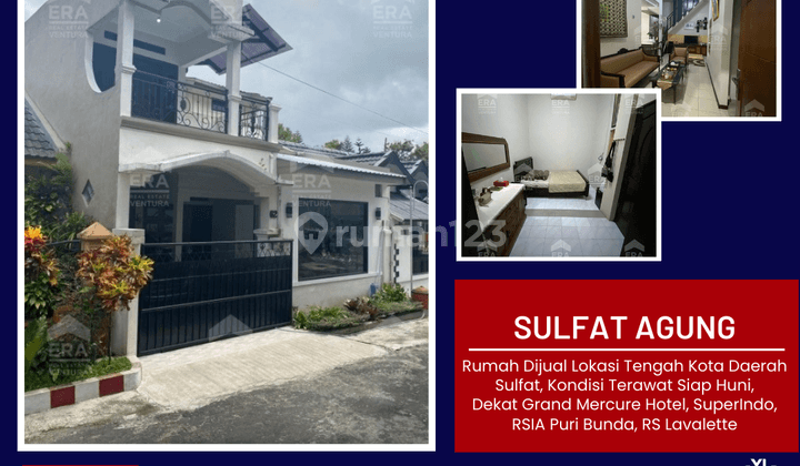 Rumah Di Daerah Sulfat, Kondisi Terawat Siap Huni 1