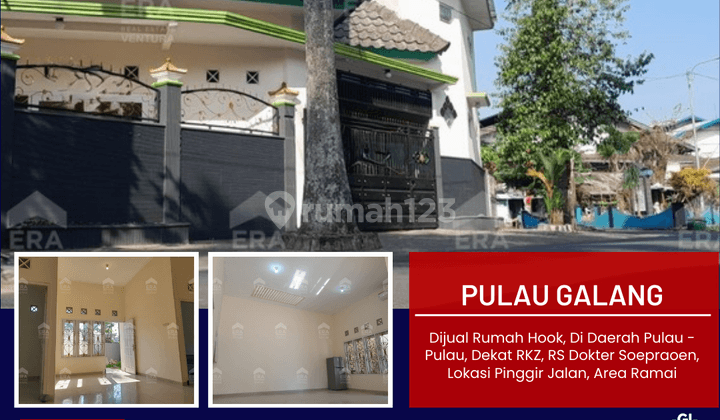 Rumah Hook Siap Huni Di Daerah Pulau2, Dekat Rkz, Rs Soepraoen 1